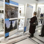 28.02.2018 Warszawa. Sejm RP. Otwarcie wystawy Krzemionki – pradziejowe kopalnie krzemienia pasiastego w drodze do UNESCO / Jarosław Kubalski / Radio Kielce