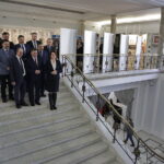 28.02.2018 Warszawa. Sejm RP. Otwarcie wystawy Krzemionki – pradziejowe kopalnie krzemienia pasiastego w drodze do UNESCO / Jarosław Kubalski / Radio Kielce