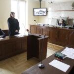 27.02.2018 Kielce. Sąd Okręgowy. Starosta ostrowiecki Zbigniew Duda podczas procesu o naruszenie jego dóbr osobistych / Jarosław Kubalski / Radio Kielce