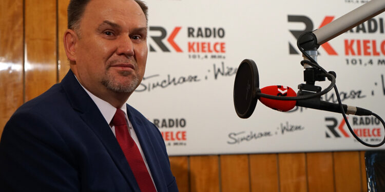 Marek Kwitek, poseł Prawa i Sprawiedliwości / Robert Felczak / Radio Kielce