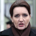 Konferencja PO ws powołania prof Chazana na konsultanta wojewódzkiego ds ginekologii. Na zdjęciu: Marzena Okła - Drenowicz - posłanka PO / Marzena Mąkosa / Radio Kielce