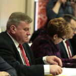 Komisja ds Polski Wschodniej Związku Województw RP w hotelu Tęczowy Młyn. Na zdjęciu: Piotr Rzetelski - Radny Województwa Lubelskiego / Marzena Mąkosa / Radio Kielce