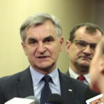 Komisja ds Polski Wschodniej Związku Województw RP w hotelu Tęczowy Młyn. Na zdjęciu: Bogdan Dyjuk - Członek Zarządu Województwa Podlaskiego  / Marzena Mąkosa / Radio Kielce