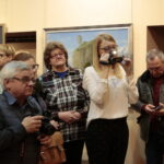 Wernisaż wystawy obrazów Jacka Szynkarczuka / Marzena Mąkosa / Radio Kielce