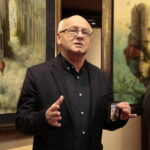 Wernisaż wystawy obrazów Jacka Szynkarczuka / Marzena Mąkosa / Radio Kielce