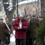 Uroczystości 76. rocznicy przemianowania Związku Walki Zbrojnej na Armię Krajową. Na zdjęciu: Andrzej Sygut - wiceprezydent Kielc / Marzena Mąkosa / Radio Kielce
