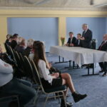 Spotkanie mieszkańców z posłem PiS Krzysztofem Lipcem w Łopusznie / Marzena Mąkosa / Radio Kielce