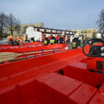 Nowy sprzęt dla świętokrzyskich strażaków. Łódź ratownicza. / Marzena Mąkosa / Radio Kielce