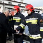 Nowy sprzęt dla świętokrzyskich strażaków. Wręczenie aktu przekazania sprzętu. / Marzena Mąkosa / Radio Kielce