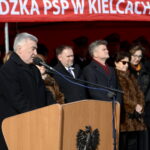 Nowy sprzęt dla świętokrzyskich strażaków. Przemawia Andrzej Bętkowski - wicewojewoda świętokrzyski / Marzena Mąkosa / Radio Kielce
