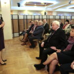 Spotkanie poseł PiS, Anny Krupki z mieszkańcami gminy Miedziana Góra. Na zdjęciu: Anna Krupka - poseł PiS  / Marzena Mąkosa / Radio Kielce