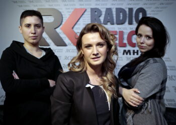 Pokolenie M. Na zdjęciu: Katarzyna Prędotka, Agata Krawczyk i Monika Miller / Marzena Mąkosa / Radio Kielce