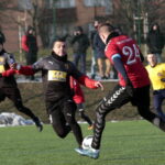 Sparing Korony Kielce ze Spartakusem Aureus Daleszyce / Marzena Mąkosa / Radio Kielce