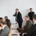 Międzynarodowa konferencja naukowa dotycząca wymiaru sprawiedliwości w czasach PRL w Wyższej Szkole Ekonomii Prawa i Nauk Medycznych im. prof. E. Lipińskiego w Kielcach / Marzena Mąkosa / Radio Kielce