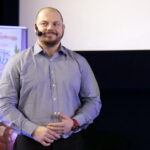 Kampania "Pasy ratują życie". Łukasz Jędrysek - ekspert kampanii / Marzena Mąkosa / Radio Kielce