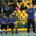 Dafi Społem Kielce – GKS Katowice. Dariusz Daszkiewicz, trener siatkarzy Dafi Społem Kielce / Marzena Mąkosa / Radio Kielce