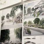 Rozstrzygnięcie konkursu na wykonanie projektu ulicy Bodzentyńskiej w Instytucie Dizajnu. Praca, która otrzymała miejsce pierwsze. / Marzena Mąkosa / Radio Kielce