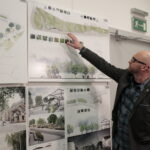 Rozstrzygnięcie konkursu na wykonanie projektu ulicy Bodzentyńskiej w Instytucie Dizajnu. Praca, która otrzymała miejsce pierwsze. / Marzena Mąkosa / Radio Kielce