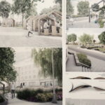 Rozstrzygnięcie konkursu na wykonanie projektu ulicy Bodzentyńskiej w Instytucie Dizajnu. Praca, która otrzymała miejsce pierwsze. / Marzena Mąkosa / Radio Kielce