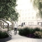 Rozstrzygnięcie konkursu na wykonanie projektu ulicy Bodzentyńskiej w Instytucie Dizajnu. Praca, która otrzymała miejsce pierwsze. / Marzena Mąkosa / Radio Kielce