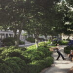 Rozstrzygnięcie konkursu na wykonanie projektu ulicy Bodzentyńskiej w Instytucie Dizajnu. Praca, która otrzymała miejsce drugie / Marzena Mąkosa / Radio Kielce