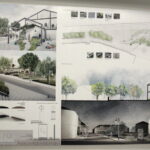 Rozstrzygnięcie konkursu na wykonanie projektu ulicy Bodzentyńskiej w Instytucie Dizajnu.  Praca, która otrzymała miejsce pierwsze. / Marzena Mąkosa / Radio Kielce