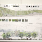 Rozstrzygnięcie konkursu na wykonanie projektu ulicy Bodzentyńskiej w Instytucie Dizajnu.  Praca, która otrzymała miejsce pierwsze. / Marzena Mąkosa / Radio Kielce