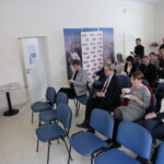 Debata pt. "Kompleksowa opieka medyczna nad pacjentami chorymi na stwardnienie rozsiane - najnowsze wytyczne postępowania" w Terminalu Spotkań. Na zdjęciu: Witold Laskowski / Marzena Mąkosa / Radio Kielce