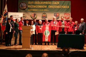 Sandomierz. Zjazd Przewodników Świętokrzyskich / Grażyna Szlęzak - Wójcik / Radio Kielce