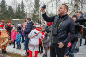 Skansen Vesely Kopec. Karnawał Masopust / Stanisław Blinstrub / Radio Kielce