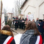 09.02.2018 Kielce. Cmentarz Stary. Uroczystość upamiętniająca 78 rocznicę I wywózki na Sybir Polaków po zajęciu Kresów Wschodnich przez wojska Związku Sowieckiego we wrześniu 1939 roku / Wiktor Dziarmaga / Radio Kielce