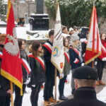 09.02.2018 Kielce. Cmentarz Stary. Uroczystość upamiętniająca 78 rocznicę I wywózki na Sybir Polaków po zajęciu Kresów Wschodnich przez wojska Związku Sowieckiego we wrześniu 1939 roku / Wiktor Dziarmaga / Radio Kielce