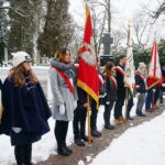09.02.2018 Kielce. Cmentarz Stary. Uroczystość upamiętniająca 78 rocznicę I wywózki na Sybir Polaków po zajęciu Kresów Wschodnich przez wojska Związku Sowieckiego we wrześniu 1939 roku / Wiktor Dziarmaga / Radio Kielce