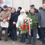 09.02.2018 Kielce. Cmentarz Stary. Uroczystość upamiętniająca 78 rocznicę I wywózki na Sybir Polaków po zajęciu Kresów Wschodnich przez wojska Związku Sowieckiego we wrześniu 1939 roku / Wiktor Dziarmaga / Radio Kielce