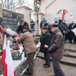 09.02.2018 Kielce. Cmentarz Stary. Uroczystość upamiętniająca 78 rocznicę I wywózki na Sybir Polaków po zajęciu Kresów Wschodnich przez wojska Związku Sowieckiego we wrześniu 1939 roku / Wiktor Dziarmaga / Radio Kielce