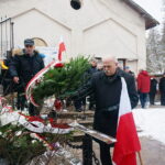 09.02.2018 Kielce. Cmentarz Stary. Uroczystość upamiętniająca 78 rocznicę I wywózki na Sybir Polaków po zajęciu Kresów Wschodnich przez wojska Związku Sowieckiego we wrześniu 1939 roku / Wiktor Dziarmaga / Radio Kielce