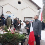 09.02.2018 Kielce. Cmentarz Stary. Uroczystość upamiętniająca 78 rocznicę I wywózki na Sybir Polaków po zajęciu Kresów Wschodnich przez wojska Związku Sowieckiego we wrześniu 1939 roku / Wiktor Dziarmaga / Radio Kielce