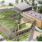 Kielce. Wizualizacje przebudowy Domu Kultury Białogon / detan