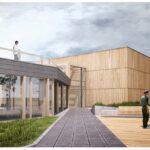 Kielce. Wizualizacje przebudowy Domu Kultury Białogon / detan