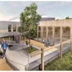 Kielce. Wizualizacje przebudowy Domu Kultury Białogon / detan