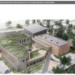 Kielce. Wizualizacje przebudowy Domu Kultury Białogon / detan