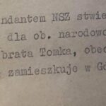Dokumenty dotyczące dziadka posła Dominika Tarczyńskiego / Dominik Tarczyński