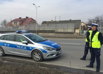 Kielce. Policyjna akcja "Kierunkowskaz" / Monika Miller / Radio Kielce