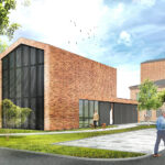 Wizualizacje zagospodarowania dziedzińca Ostrowieckiego Browaru Kultury / Grzegorz Dresler / Radio Kielce