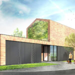 Wizualizacje zagospodarowania dziedzińca Ostrowieckiego Browaru Kultury / Grzegorz Dresler / Radio Kielce