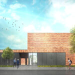 Wizualizacje zagospodarowania dziedzińca Ostrowieckiego Browaru Kultury / Grzegorz Dresler / Radio Kielce