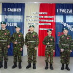 I Gminny Konkurs Pieśni i Poezji Patriotycznej w Krynkach. Zespół Mali Wojacy / Tomasz Piwko / Radio Kielce