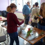 Warsztaty wykonywania tradycyjnych palm wielkanocnych / Tomasz Piwko / Radio Kielce