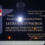 Obchody 95. miesięcznicy katastrofy smoleńskiej w Starachowicach / Tomasz Piwko / Radio Kielce