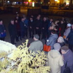 Obchody 95. miesięcznicy katastrofy smoleńskiej w Starachowicach / Tomasz Piwko / Radio Kielce